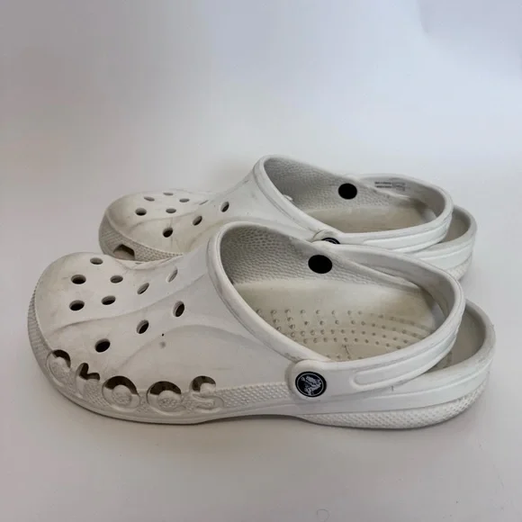 ❌SOLD❌ Crocs Mens Classic White Clogs - Picture 3 of 5
